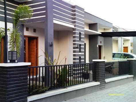 √ 60+ contoh model desain pagar rumah minimalis modern terbaru